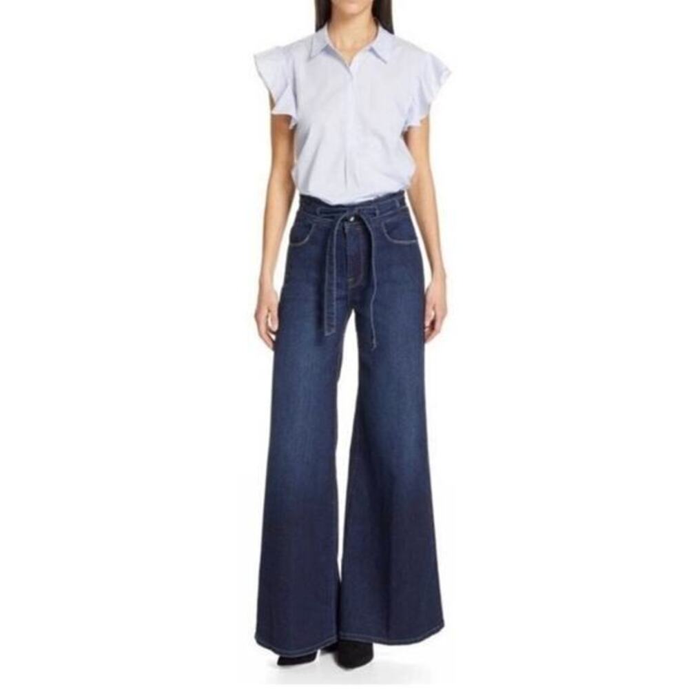 Frame Denim Le Palazzo Jeans Wide Leg‎ Size 27